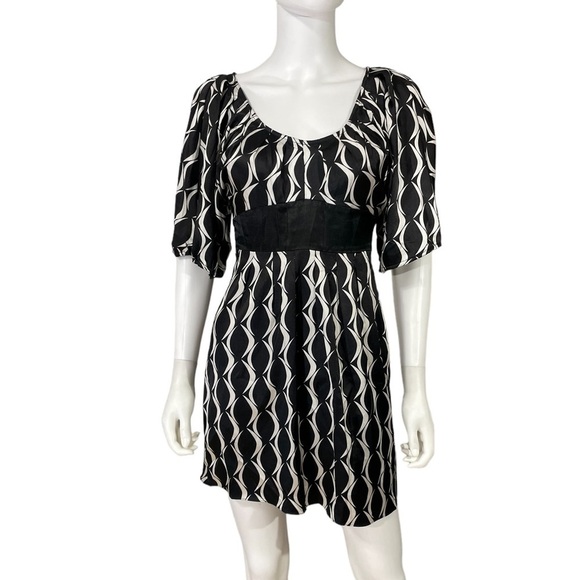 GUESS Black White Dress - Picture 3 of 8